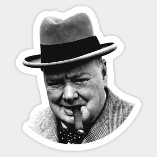 Winston Churchill Sticker